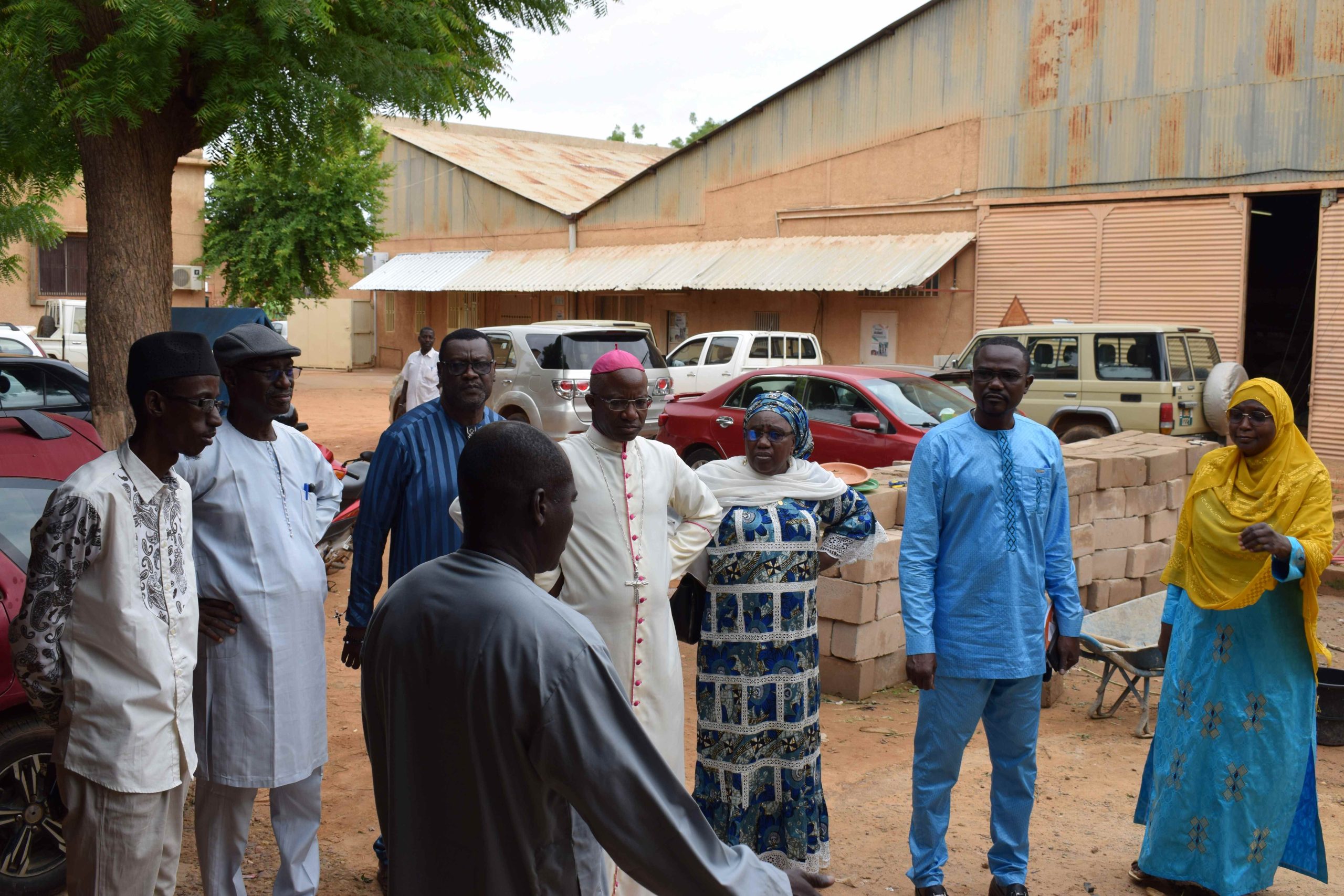 🟡 VISITE DE HAUT NIVEAU AU BUREAU DIOCÉSAIN DE LA CADEV NIAMEY 🟡